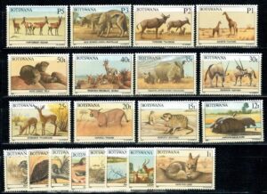 ZWIERZĘTA BOTSWANA MI.403-422**