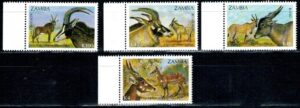 ZWIERZĘTA ZAMBIA MI.603-606**