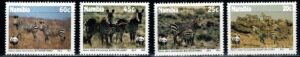 ZEBRY NAMIBIA MI.702-705**