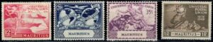 UPU MAURITIUS MI.223-226**