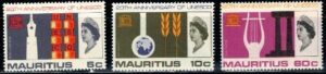 UNESCO MAURITIUS MI.291-293**