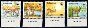 ZWIERZĘTA BOTSWANA MI.431-434**
