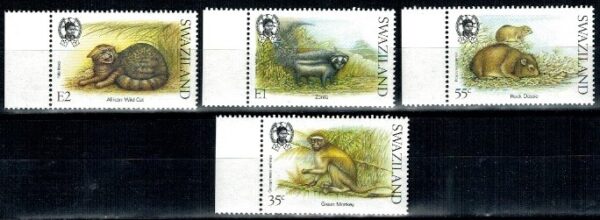 ZWIERZĘTA ESWATINI MI.548-551**