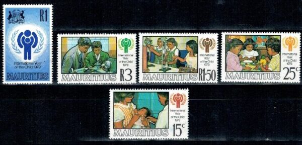 DZIEŃ DZIECKA MAURITIUS MI.484-488**