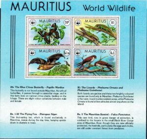 ZWIERZĘTA MAURITIUS MI.BL.8**