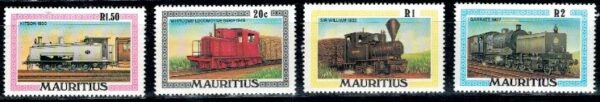 LOKOMOTYWY MAURITIUS MI.470-473**
