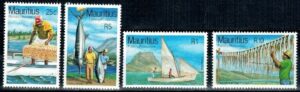 RYBOŁÓWSTWO MAURITIUS MI.566-569**