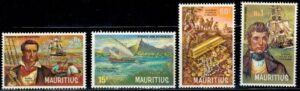PIRACI I KORSARZE MAURITIUS MI.387-390**