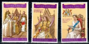 ROCZNICA MAURITIUS MI.425-427**
