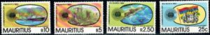 ROCZNICA MAURITIUS MI.554-557**