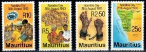 ROCZNICA MAURITIUS MI.562-565**
