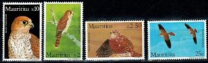 SOKOŁY MAURITIUS MI.579-582**