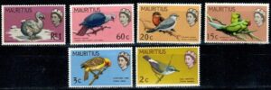 PTAKI MAURITIUS MI.319-324**