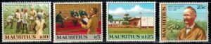 SŁAWNI LUDZIE MAURITIUS MI.575-578**