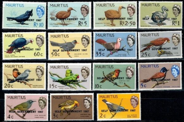 PTAKI MAURITIUS MI.298-312**