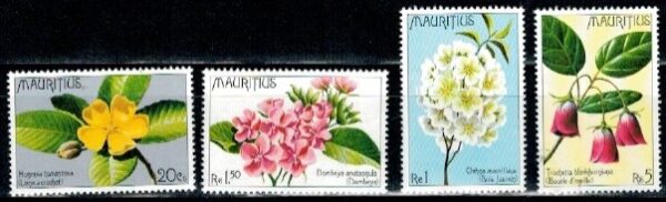 KWIATY MAURITIUS MI.428-431**