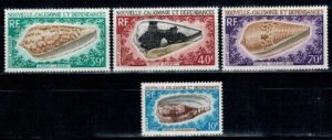MUSZLE NOWA KALEDONIA MI.458-461**