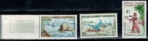 MARYNISTYKA NOWA KALEDONIA MI.378-380**