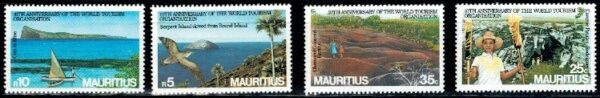 TURYSTYKA MAURITIUS MI.613-616**