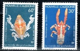 SKORUPIAKI NOWA KALEDONIA MI.884-885**