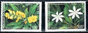 KWIATY NOWA KALEDONIA MI.887-888**