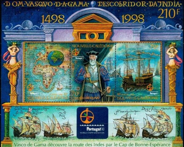VASCO DA GAMA NOWA KALEDONIA MI.BL.21**