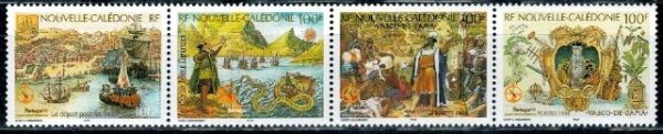 VASCO DA GAMA NOWA KALEDONIA MI.1135-1138**