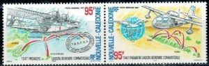 LOTNICTWO NOWA KALEDONIA MI.1106-1107**