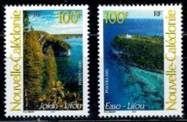 WYSPA LIFOU NOWA KALEDONIA MI.1252-1253**