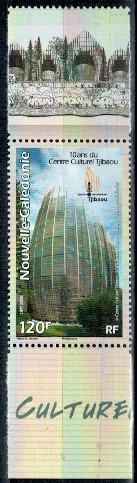 CENTRUM KULTURALNE TJIBAOU NOWA KALEDONIA MI.1457**