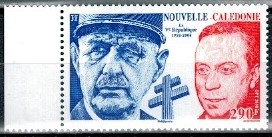 SŁAWNI LUDZIE NOWA KALEDONIA MI.1477**