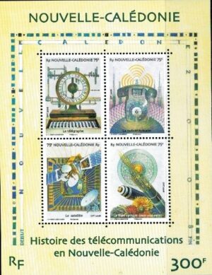 HISTORIA TELEKOMUNIKACJI NOWA KALEDONIA MI.BL.40**