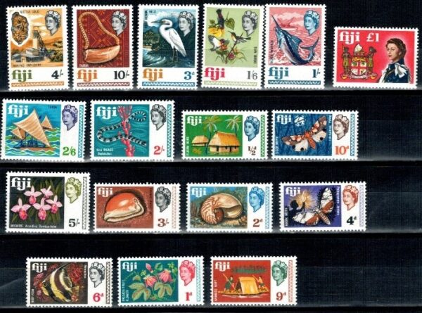 FLORA I FAUNA FIJI MI.212-228**