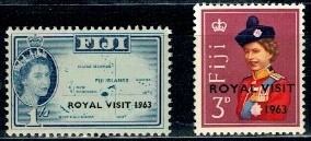 KRÓLOWA ELŻBIETA II FIJI MI.168-169**