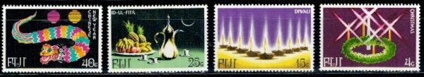 BOŻE NARODZENIE FIJI MI.383-386**