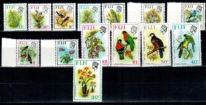 FLORA I FAUNA FIJI MI.330-343**