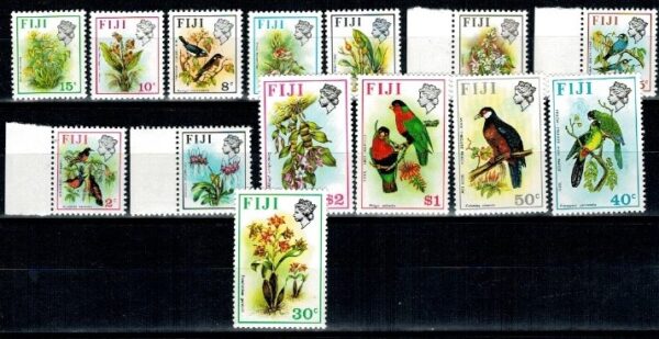 FLORA I FAUNA FIJI MI.330-343**