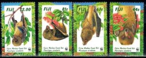 NIETOPERZE FIJI MI.812-815**