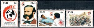 CZERWONY KRZYŻ FIJI MI.594-597**