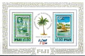 DZIEŃ ZNACZKA FIJI MI.BL.19**