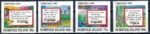 BOŻE NARODZENIE NORFOLK MI.467-470**