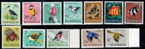 PTAKI AUSTRALIA MI.362-373**