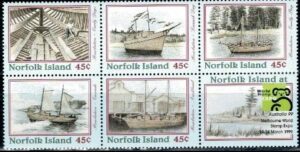 MARYNISTYKA NORFOLK MI.686-690**