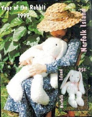 CHIŃSKI ROK KRÓLIKA NORFOLK MI.BL.28**