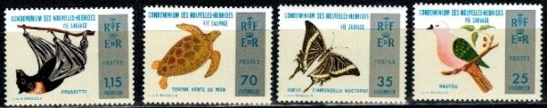 ZWIERZĘTA NOWE HEBRYDY MI.383-386**