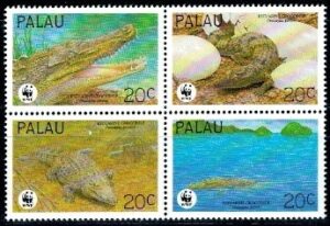 KROKODYLE PALAU MI.690-693**