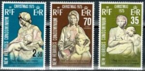 BOŻE NARODZENIE NOWE HEBRYDY MI.415-417**