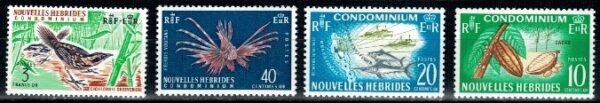 FLORA I FAUNA NOWE HEBRYDY MI. 263-266**