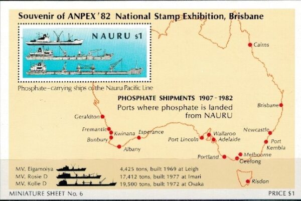 MARYNISTYKA NAURU MI.BL.6**