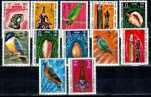 PTAKI SZTUKA MUSZLE NOWE HEBRYDY MI.323-334**